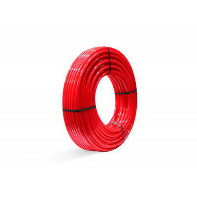 Труба из сшитого полиэтилена PEXA / EVOH 16 х 2.0, 100 м, пресс, красная