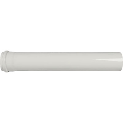 Труба - удлинитель одинарная 200 мм, длина 2000 мм для конденсационных котлов полипропилен