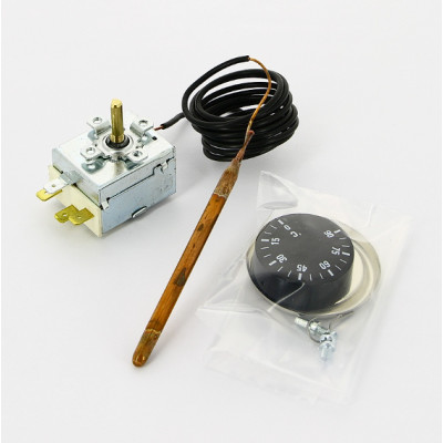 Термостат капиллярный TR2, 0-90 С, 1500 мм, для бойлера, 3-х контактный