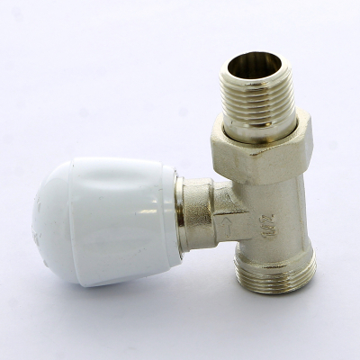 Клапан / вентиль ручной НН 1/2 x M24 x 19, прямой, с разъемным соединением под соединитель
