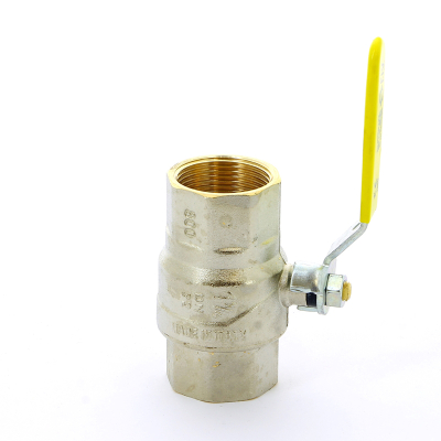 Кран ВВ 1.1/4 газовый ручка стальная желтая FUTURGAS