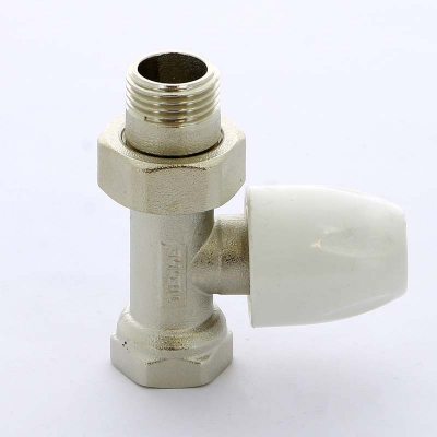 Клапан / вентиль ручной НВ 1/2 прямой, с разъемным соединением под стальные трубы замена на 3260043