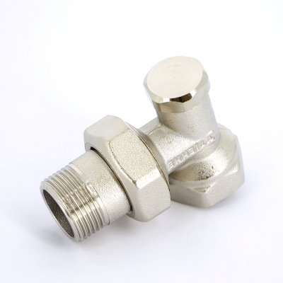 Клапан / вентиль ручной НВ 3/4 угловой обратный с разъемным соединением под стальные трубы, 3236 EXCEL