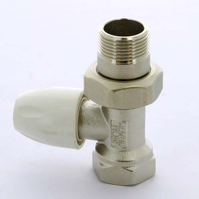 Клапан / вентиль ручной НВ 3/4 прямой с разъемным соединением под стальные трубы
