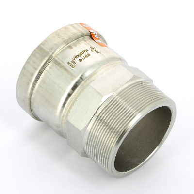 Муфта пресс 89 x Н 3.0 нержавеющая сталь Sanpress Inox XL SC-Contur со стопорным кольцом