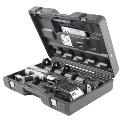 Пресс-инструмент аккумуляторный Picco 18V/1.1 A с пресс-губками 15,22,28 мм для метал. пресс-систем