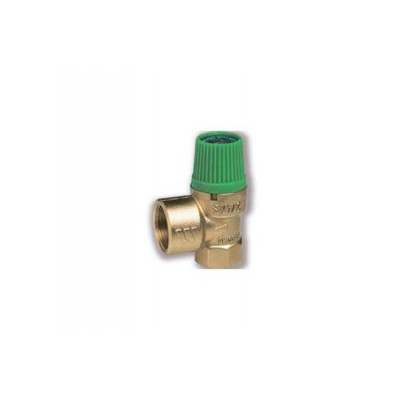 Предохранительный клапан SVE-SOL (1/2х3/4, 10 бар) для гелиосистем