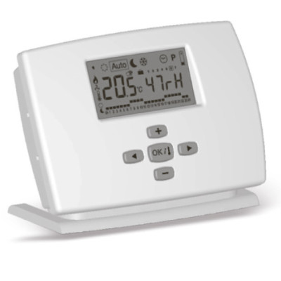 Термостат электронный комнатный недельный MILUX-HYGROSTAT (5-37С) с ЖК-дисплеем
