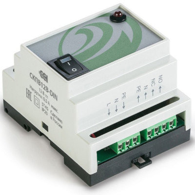 Контроллер СКПВ220В-DIN для систем контроля протечек