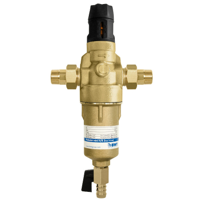 Фильтр промывной Protector mini HWS 3/4 100 мкм  для холодной воды латунная колба