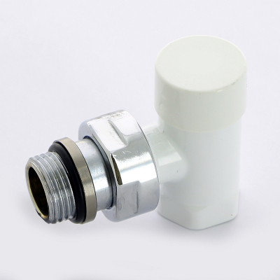 Клапан / вентиль ручной НВ 1/2 Compact угловой, белый