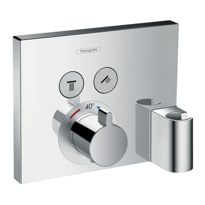 Термостатический смеситель HG ShowerSelect, для 2 потребителей, СМ, хром