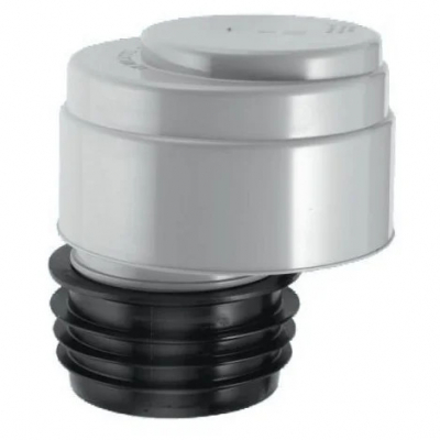 Клапан вентиляционный (аэратор) для канализации со смещением, 110 мм