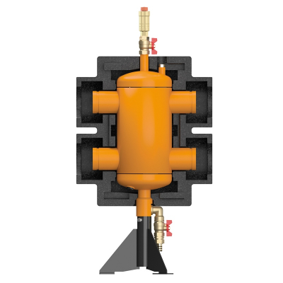 Гидравлическая стрелка BigFixLock (MeiFlow L) HZW 200/6, DN 50, 135 кВт, расход 6 м3/ч