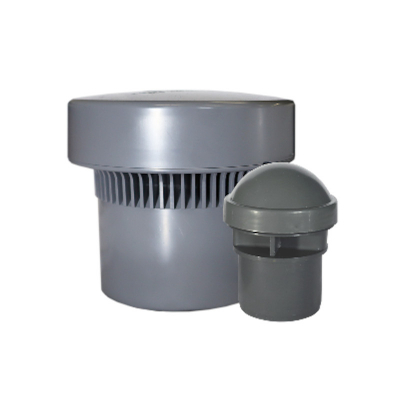 Аэратор канализационный 110 Стандарт полипропилен серый металик
