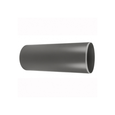 Подъемная гладкая труба для колодца канализационная 400 ПВХ 1 метр черная