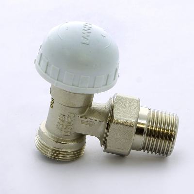 Клапан / вентиль термостатический НН 1/2 x M24 x 19, подающий, угловой, с разъемным соединением