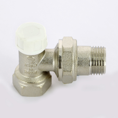 Клапан / вентиль ручной НВ 1/2 регулирующий, угловой, обратный, с разъемным соединением