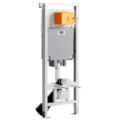Модуль OLI 80 ECO Sanitarblock пневматика для подвесного унитаза, с креплением