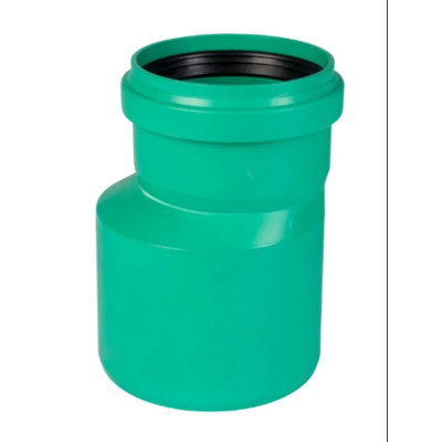 Редукция канализационная KG2000R 315 x 250 минерализованный полипропилен майская зелень RAL 6017