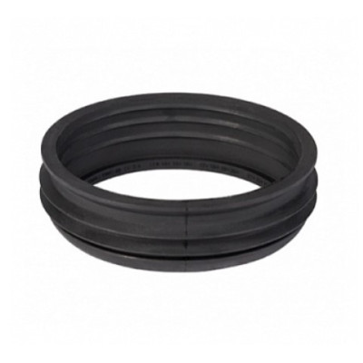 Манжета канализационная резиновая для перехода на чугун GA-Set, 50 мм, HTUG черная
