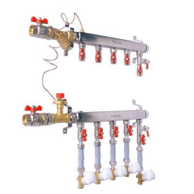 Узел коллекторный PRO AQUA DN40-2L-20-ABV15-BV15