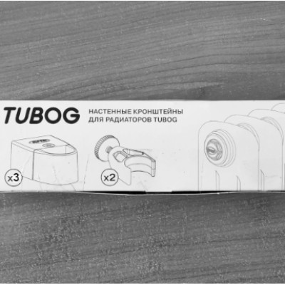 Настенные кронштейны для радиаторов TUBOG, цвет Титан