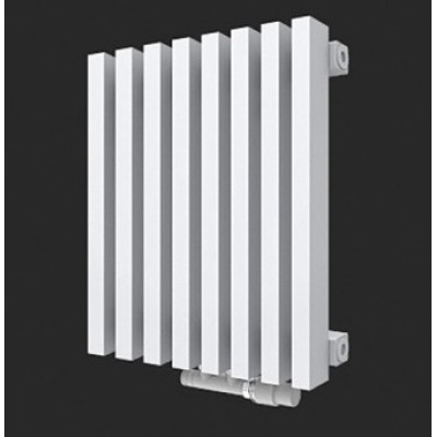 Радиатор QUADRUM 40 H 1000-8 R RAL 1Т104S9016 белый муар
