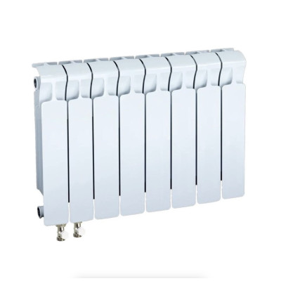Радиатор биметаллический монолитный Monolit 350 14 секций 425 x 1120 x 100 нижнее левое подключение
