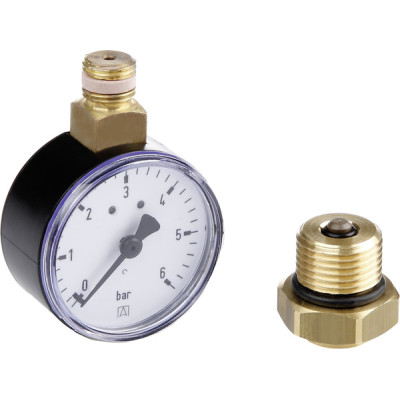 Манометр для промышленного пластикового коллектора TECEfloor