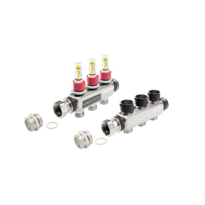 Дополнительные модули для наращивания коллекторов TECEfloor 1.0 x 3/4 на 3 контура ТП