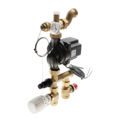 Насосно-смесительный узел TECEfloor для поверхностного отопления с насосом с электронной регулировкой оборотов