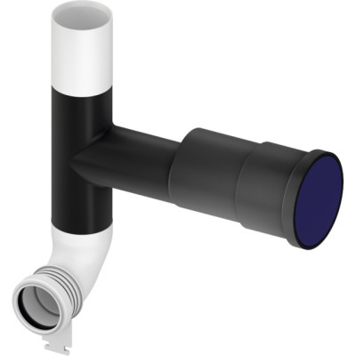 Сливной патрубок TECEprofil с вентиляционным отводом DN 70 «правый», 90°