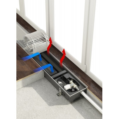 Конвектор Varmann с вент. Qtherm Eco QECO 230.90.3000 RR U EV1