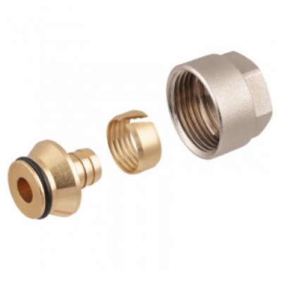 Евроконус компрессионный латунный PRO AQUA 16x3/4