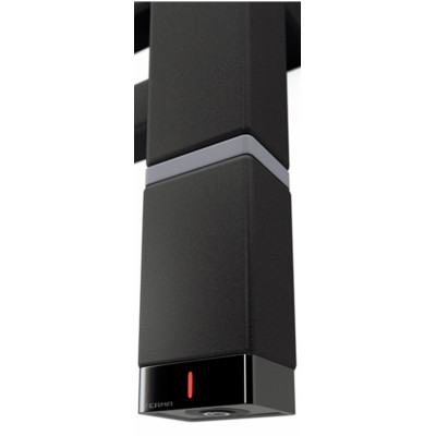 Тэн Terma ONE 30*30 300W RAL9005, маскировочный элемент, черный матовый