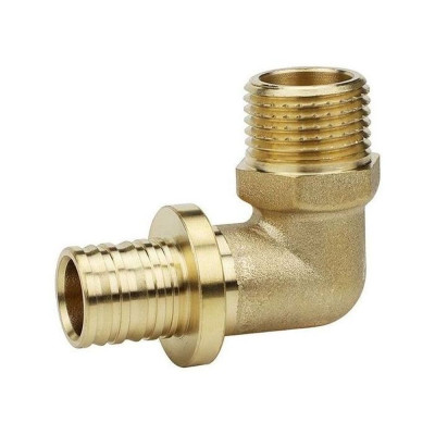 Угол аксиальный латунный Slide-fit Н 3/4 x 32