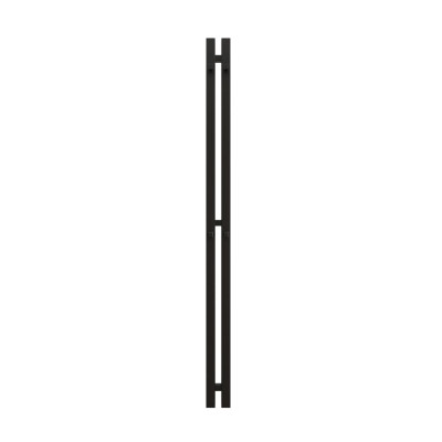 Полотенцесушитель Corsa 80 x 1200 RAL 9005 водяной черный матовый