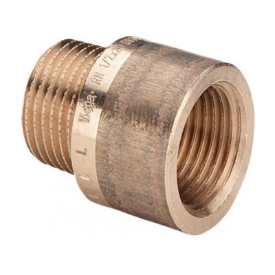 Удлинитель резьбовой бронзовый НВ 3/4 30 мм