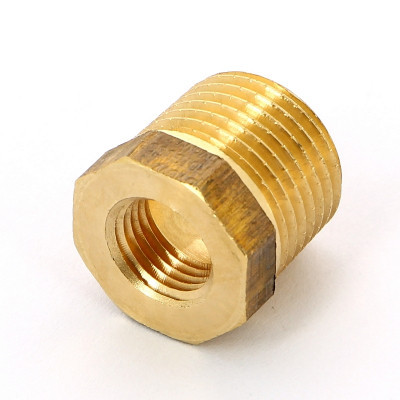 Футорка резьбовая бронзовая НВ 1/2 x 1/4