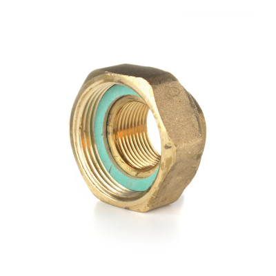 Соединение латунное американка Metalit НВ 3/4 x 1.1/4 редукционное с накидной гайкой плоской прокладкой