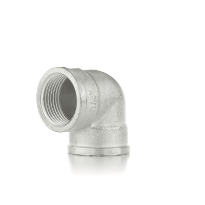 Угол 90 латунный Metalit ВВ 1.1/4 прямой никелированный