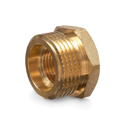 Футорка резьбовая латунная Metalit CN НВ 1/2 x 3/8