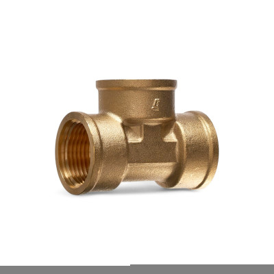 Тройник резьбовой латунный Metalit CN ВВВ 3/4 прямой