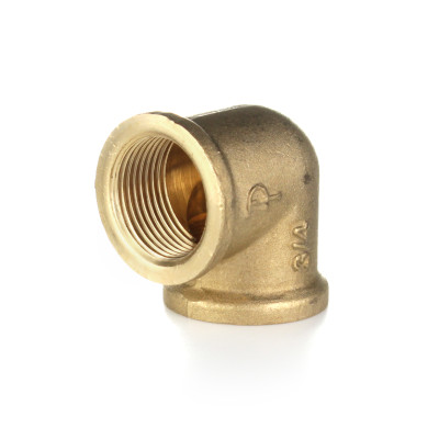 Угол 90 латунный Metalit ВВ 1.1/4 прямой