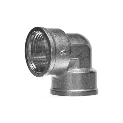 Угол 90 латунный Metalit CN ВВ 3/4 прямой никелированный