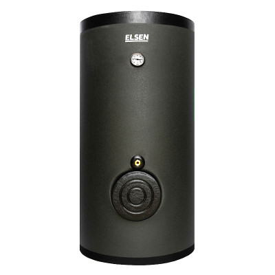 Бойлер косвенного нагрева с одним змеевиком 160 л 27 кВт черный