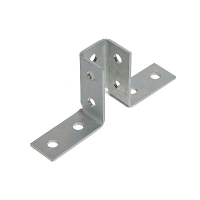 Узел соединительный для сдвоенного профиля, 268 x 84 x 92 x 4мм