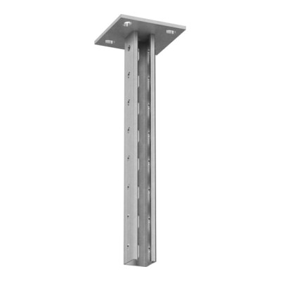 Стойка потолочная 41 x 41 x 2,5 x 1900 мм, с односторонней перфорацией