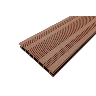 Террасная доска шовная терракот 165 x 23.5 x 4000